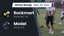 Recap: Rockmart  vs. Model  2023
