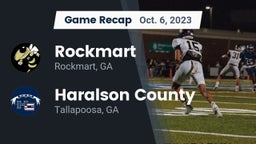 Recap: Rockmart  vs. Haralson County  2023