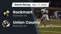 Recap: Rockmart  vs. Union County  2023