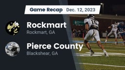 Recap: Rockmart  vs. Pierce County  2023