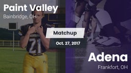 Matchup: Paint Valley vs. Adena  2017