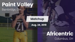 Matchup: Paint Valley vs. Africentric  2018