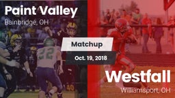 Matchup: Paint Valley vs. Westfall  2018