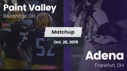 Matchup: Paint Valley vs. Adena  2018