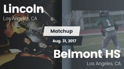 Matchup: Lincoln vs. Belmont HS 2017
