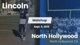 Matchup: Lincoln vs. North Hollywood  2019