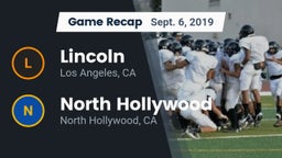 Recap: Lincoln  vs. North Hollywood  2019