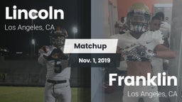 Matchup: Lincoln vs. Franklin  2019