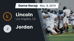 Recap: Lincoln  vs. Jordan 2019
