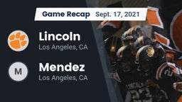 Recap: Lincoln  vs. Mendez  2021