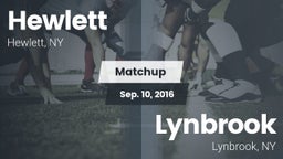 Matchup: Hewlett vs. Lynbrook  2016