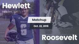 Matchup: Hewlett vs. Roosevelt  2016