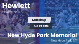 Matchup: Hewlett vs. New Hyde Park Memorial  2016