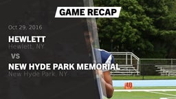 Recap: Hewlett  vs. New Hyde Park Memorial  2016