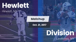 Matchup: Hewlett vs. Division  2017
