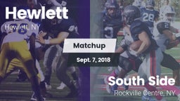 Matchup: Hewlett vs. South Side  2018