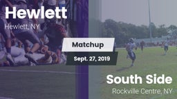 Matchup: Hewlett vs. South Side  2019