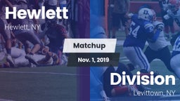 Matchup: Hewlett vs. Division  2019