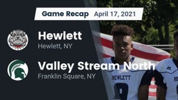 Recap: Hewlett  vs. Valley Stream North  2021