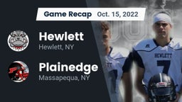 Recap: Hewlett  vs. Plainedge  2022