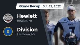 Recap: Hewlett  vs. Division  2022