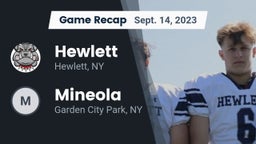 Recap: Hewlett  vs. Mineola 2023