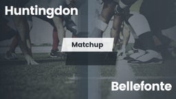 Matchup: Huntingdon vs. Bellefonte  2016