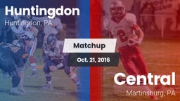 Matchup: Huntingdon vs. Central  2016