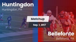 Matchup: Huntingdon vs. Bellefonte  2017