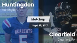 Matchup: Huntingdon vs. Clearfield  2017