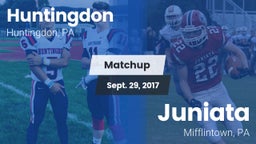 Matchup: Huntingdon vs. Juniata  2017