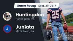 Recap: Huntingdon  vs. Juniata  2017