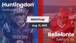 Matchup: Huntingdon vs. Bellefonte  2018