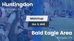 Matchup: Huntingdon vs. Bald Eagle Area  2018