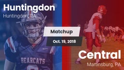 Matchup: Huntingdon vs. Central  2018
