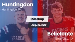 Matchup: Huntingdon vs. Bellefonte  2019