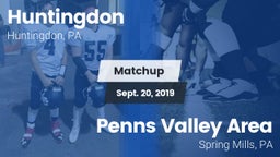 Matchup: Huntingdon vs. Penns Valley Area  2019