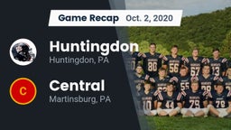 Recap: Huntingdon  vs. Central  2020