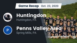 Recap: Huntingdon  vs. Penns Valley Area  2020