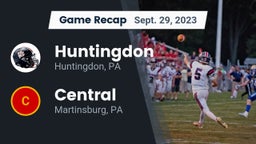 Recap: Huntingdon  vs. Central  2023
