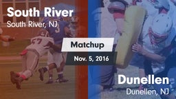 Matchup: South River vs. Dunellen  2016