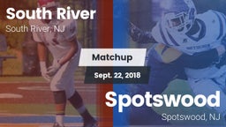 Matchup: South River vs. Spotswood  2018