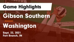 Gibson Southern  vs Washington Game Highlights - Sept. 22, 2021