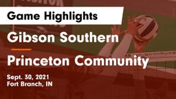Gibson Southern  vs Princeton Community  Game Highlights - Sept. 30, 2021