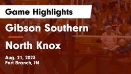 Gibson Southern  vs North Knox  Game Highlights - Aug. 21, 2023