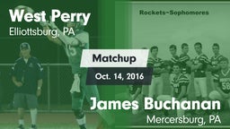 Matchup: West Perry vs. James Buchanan  2016