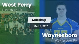 Matchup: West Perry vs. Waynesboro  2017
