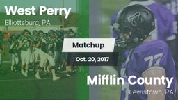 Matchup: West Perry vs. Mifflin County  2017
