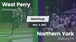 Matchup: West Perry vs. Northern York  2017