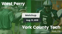 Matchup: West Perry vs. York County Tech  2018